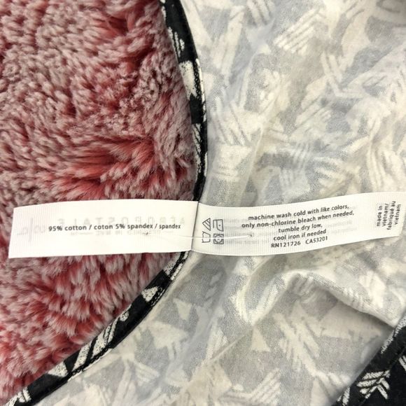 Aeropostale Graphic Graphite Black and White Geometric Fit & Flare Dress - Picture 3 of 9